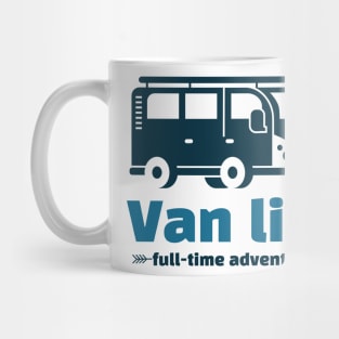 Van Life; Full-Time Adventure Mug